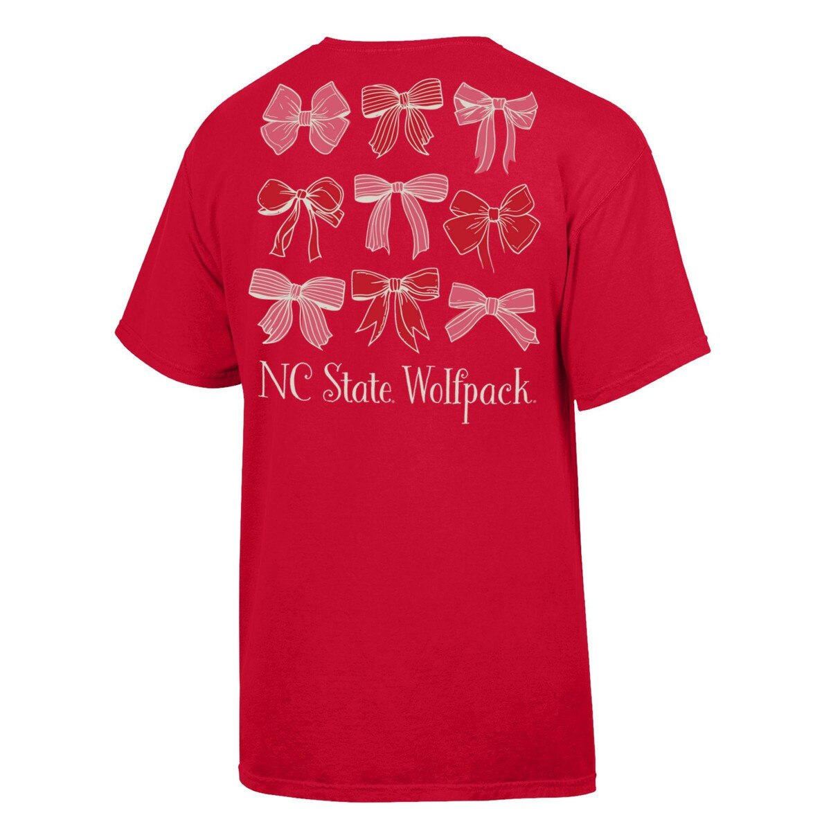 Red Short Sleeve Comfort Wash Tee -